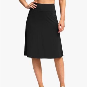 Viodia travel athletic modest midi skort skirt